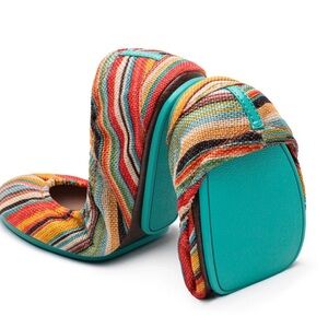 Tieks SUNSET STRIPE Flats Size 8